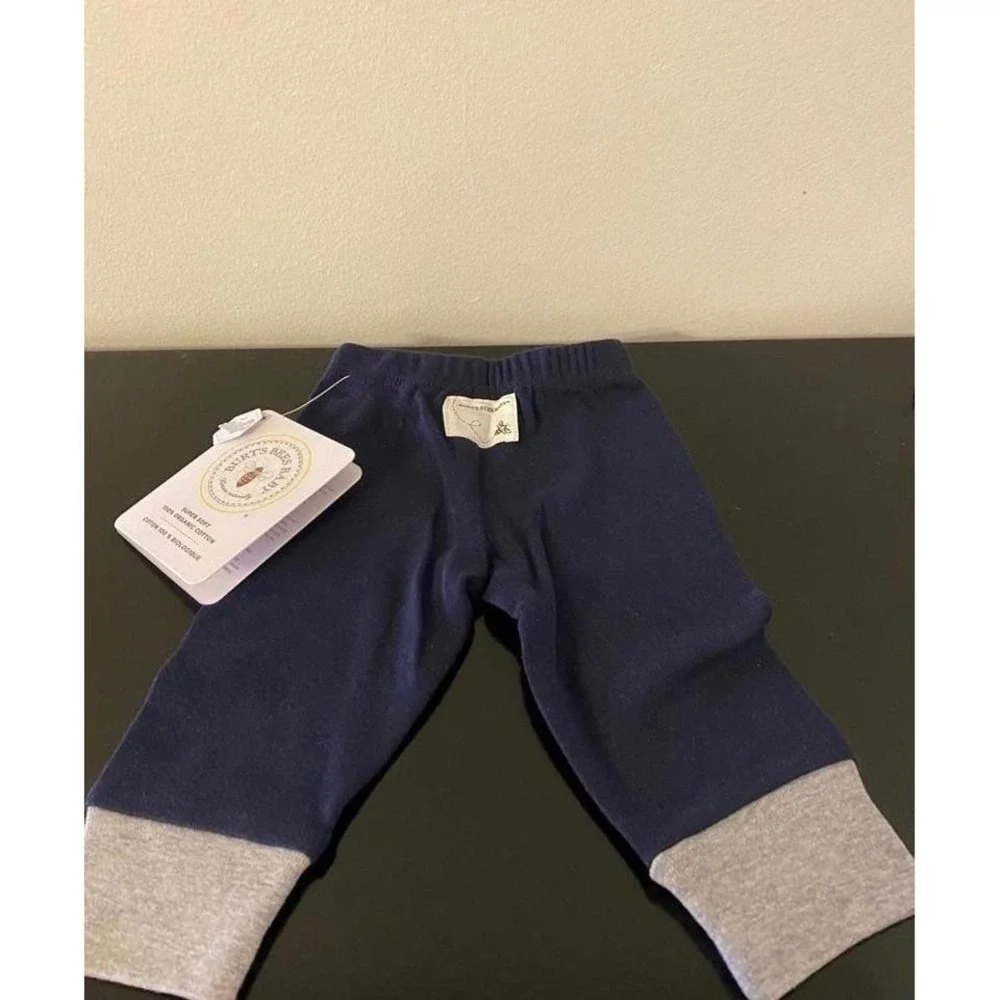 Burt's Bees Newborn Organic 2-Piece Footless Pants Set‎
